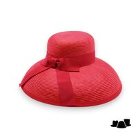 jos van dijck gelegenheidshoed audrey parasisal rood