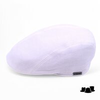 wigens ivy modern cap split linnen wit