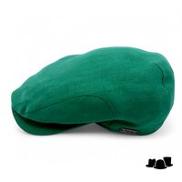 wigens ivy modern cap split linnen biljart groen