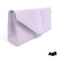 maddox korte handtas sinamay en satijn white