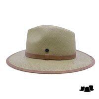 vintimilla outdoor fedora panama leder oliv