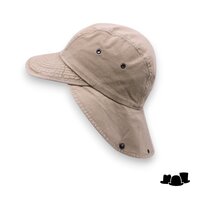 crambes gresigne grignan pet met nekbescherming katoen beige