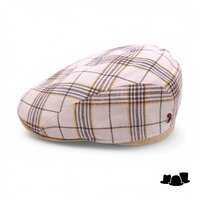 alfonso deste ivy pet hannover linnen ruit creme geel