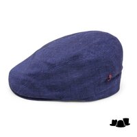 alfonso deste ivy pet hannover linnen mix visgraat rafblauw