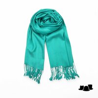 onkar pashmina viscose sea green