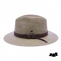 vintimilla fedora sydney panama crochet olive green