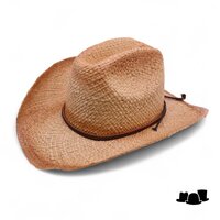 fiebig westernhoed stro fading colors with chinstrap