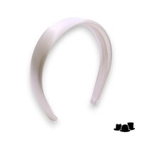 jos van dijck gewatteerde diadeem satijn ivory