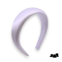 jos van dijck brede gewatteerde diadeem satijn wit