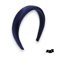 jos van dijck gewatteerde diadeem satijn navy