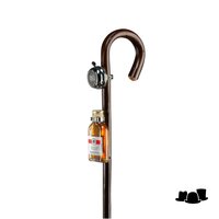 gastrock nature boy outdoor wandelstok with bell and schnaps