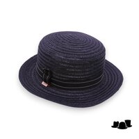 bedacht zomer cloche hoed seymour hennepmix black