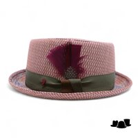 alfonso deste pork pie linnen dessin earth tones