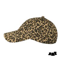 hatland baseball cap arno cotton leopard