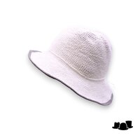 bedacht zomerhoed babbee crochet cellulosemix white