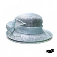 seeberger gelegenheidshoed marielle sinamay light blue