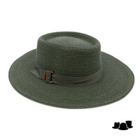 mayser matador astrid raffia bandstro groen