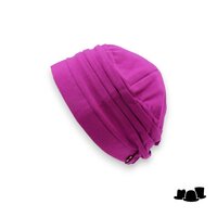 bedacht zomer toque sophie katoen magenta