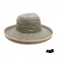 seeberger zomer bolero crochet patty raffia grass green and linen