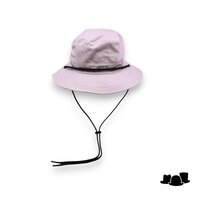 seeberger outdoor hoed met kinkoord wesley katoen beige