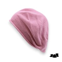 seeberger knitted baret katoen orchid