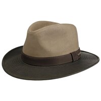 stetson outdoor traveller cotton beige bruin