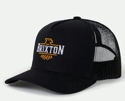 brixton trucker cap skywind black