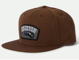 brixton baseball cap roller pinecone brown