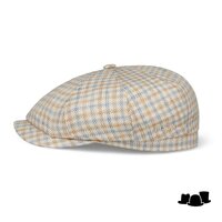 stetson newsboy cap hatteras vanmore linenmix pastel colours 