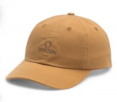 brixton baseball cap alpha sunbaked