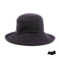 seeberger zomerhoed billie crochet cellulose zwart