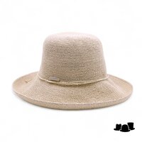 seeberger zomerhoed billie crochet cellulose naturel