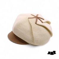 bedacht zomerpet lacy cellulose beige en camel