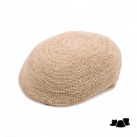 borsalino ivy cap miami crochet fine raffia naturel