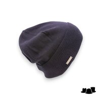 seeberger muts fijn katoen black