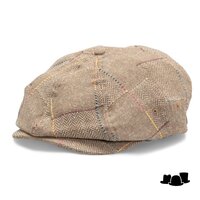 brixton brood snap cap wolmix tan multi