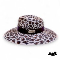 jos van dijck fedora brede rand haarvilt la plume sauvage