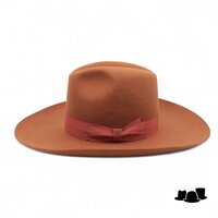 jos van dijck fedora la cavallerizza premium haarvilt burnt orange