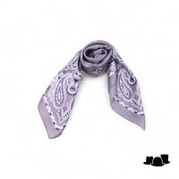 onkar neckerchief paisley grijs