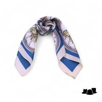 onkar neckerchief horses blue