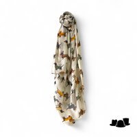 onkar zomer sjaal viscosemix doxie parade