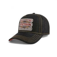 stetson trucker cap denim lighting 