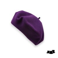 elosegui alpino baret model 12.5 merino wolvilt aubergine