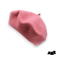 elosegui alpino baret model 12.5 merino wolvilt rosa