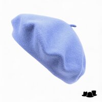 elosegui alpino baret model 12.5 merino wolvilt azzurro blauw