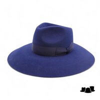 jos van dijck fedora 493 laura haarvilt donkerblauw