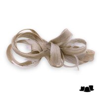 eigen atelier bespoke haarversiering lussen champagne