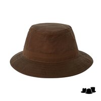 brixton bucket dunes safari waxed cotton copper