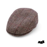 city sport ivy pet 92 british tweed visgraat ruit beige