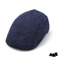 portaluri ivy pet split shetland wol visgraat petrol